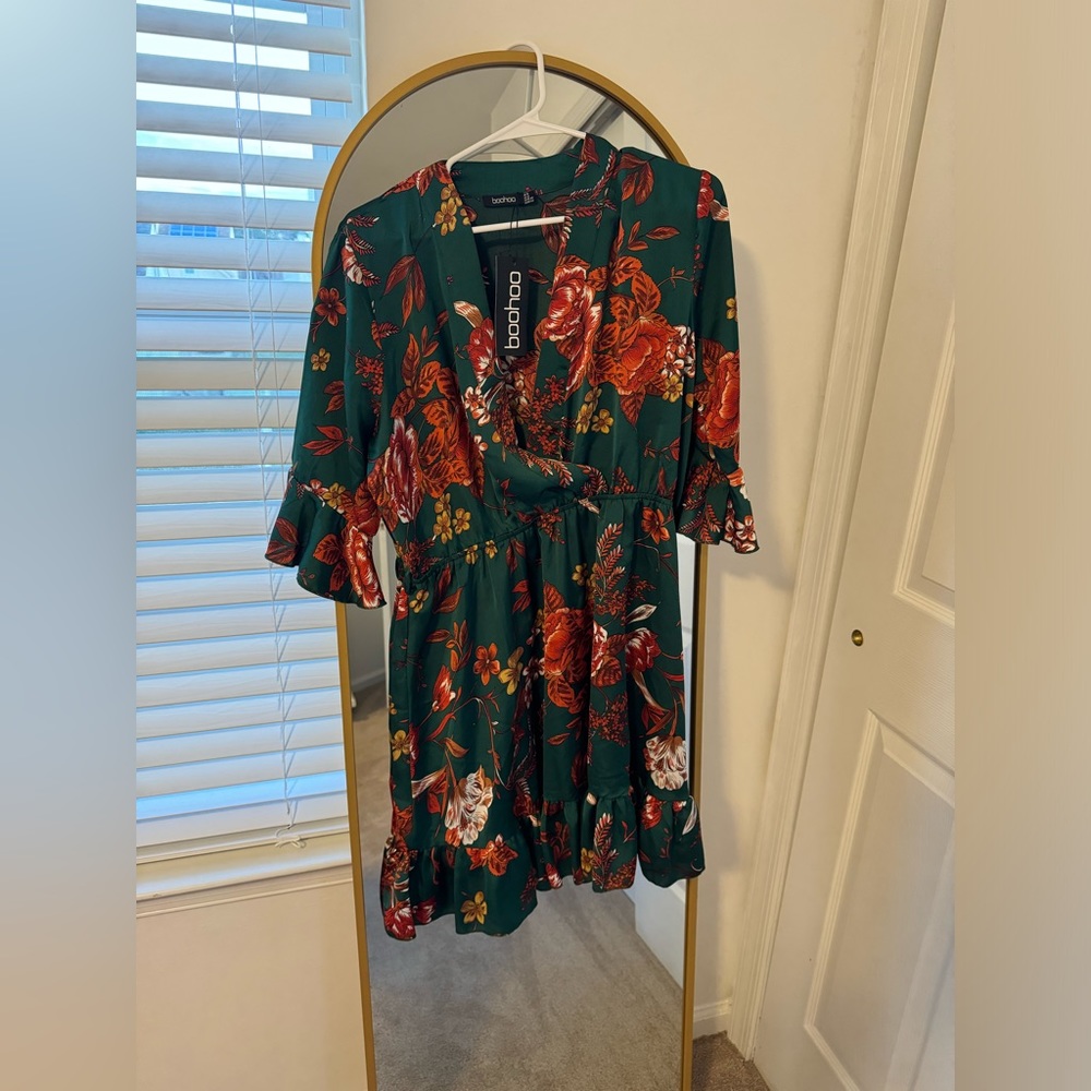 Floral midi dress